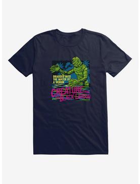 Creature From The Black Lagoon Dragged Into The Water By A Demon T-Shirt, , hi-res