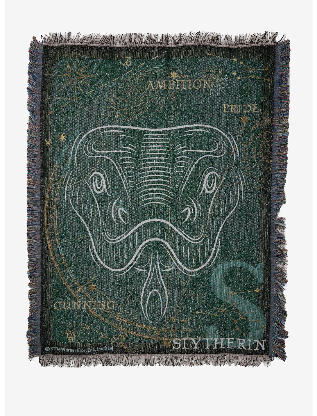 Harry Potter Slytherin Constellation Tapestry Throw Blanket, , hi-res