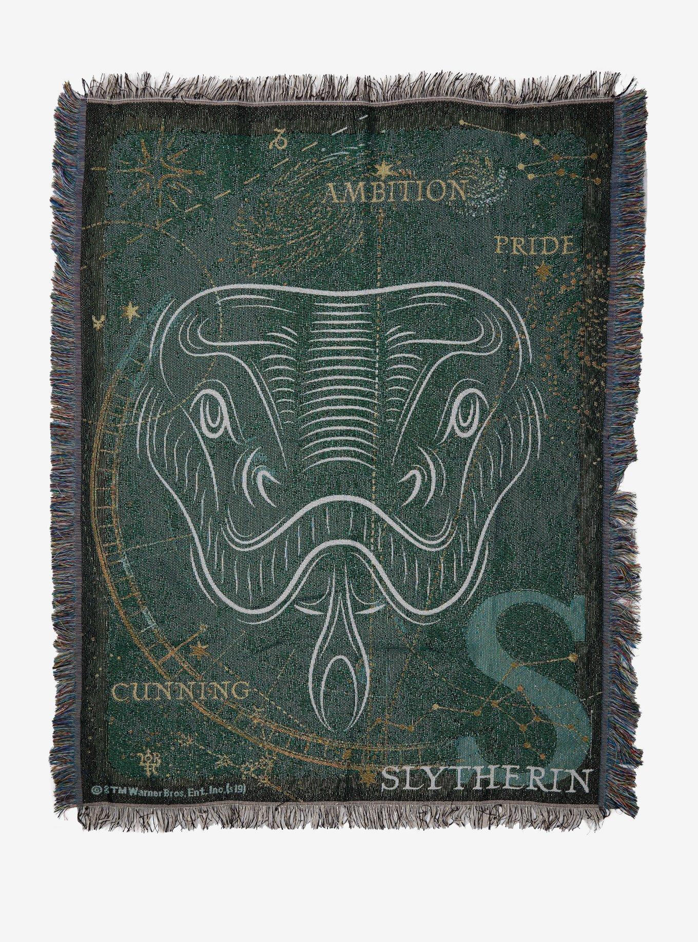 Harry Potter Slytherin Constellation Tapestry Throw Blanket, , hi-res
