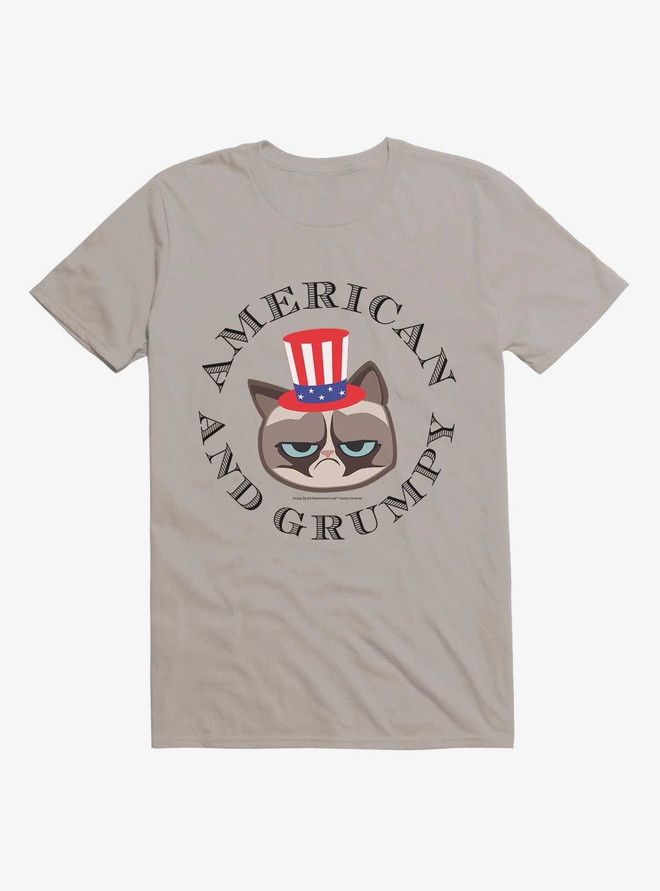 Grumpy Cat American and Grumpy T-Shirt, , hi-res