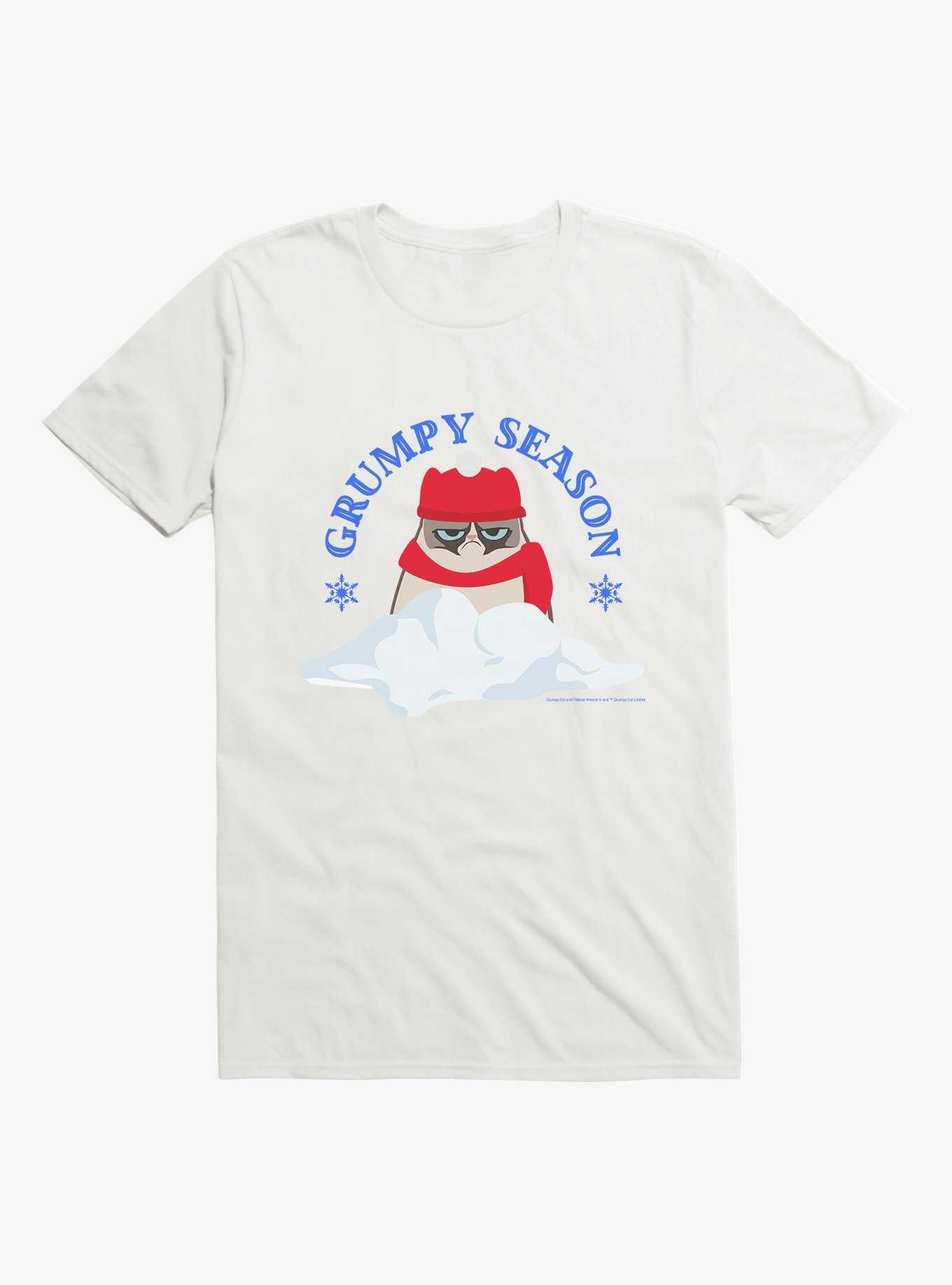Grumpy Cat Winter Grumpy Season T-Shirt, , hi-res