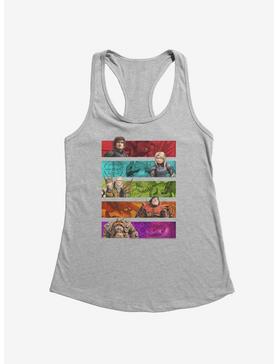 How To Train Your Dragon Character Bars Girls Tank, HEATHER, hi-res
