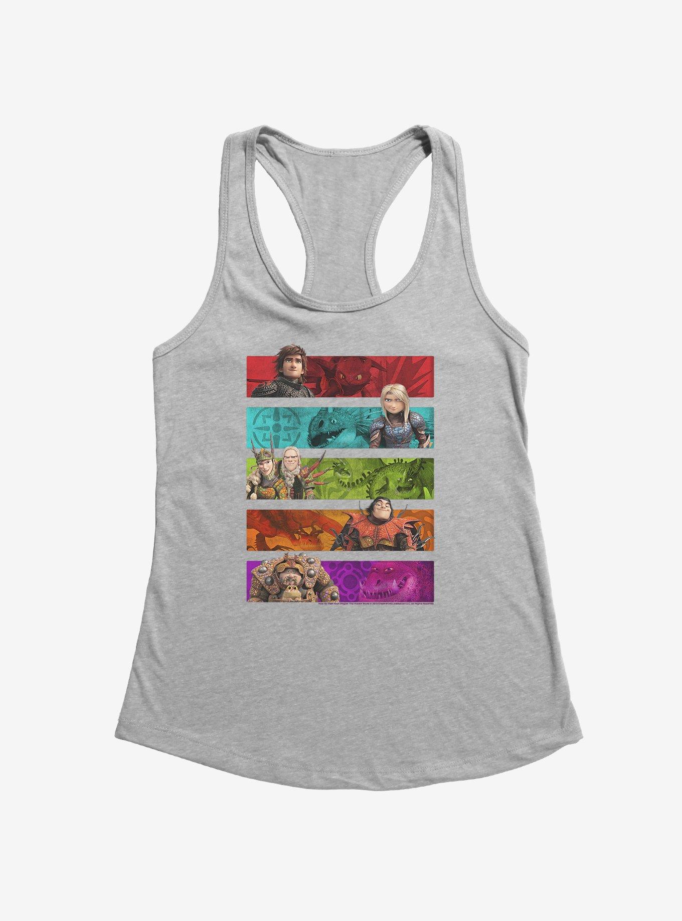 How To Train Your Dragon Character Bars Girls Tank, , hi-res