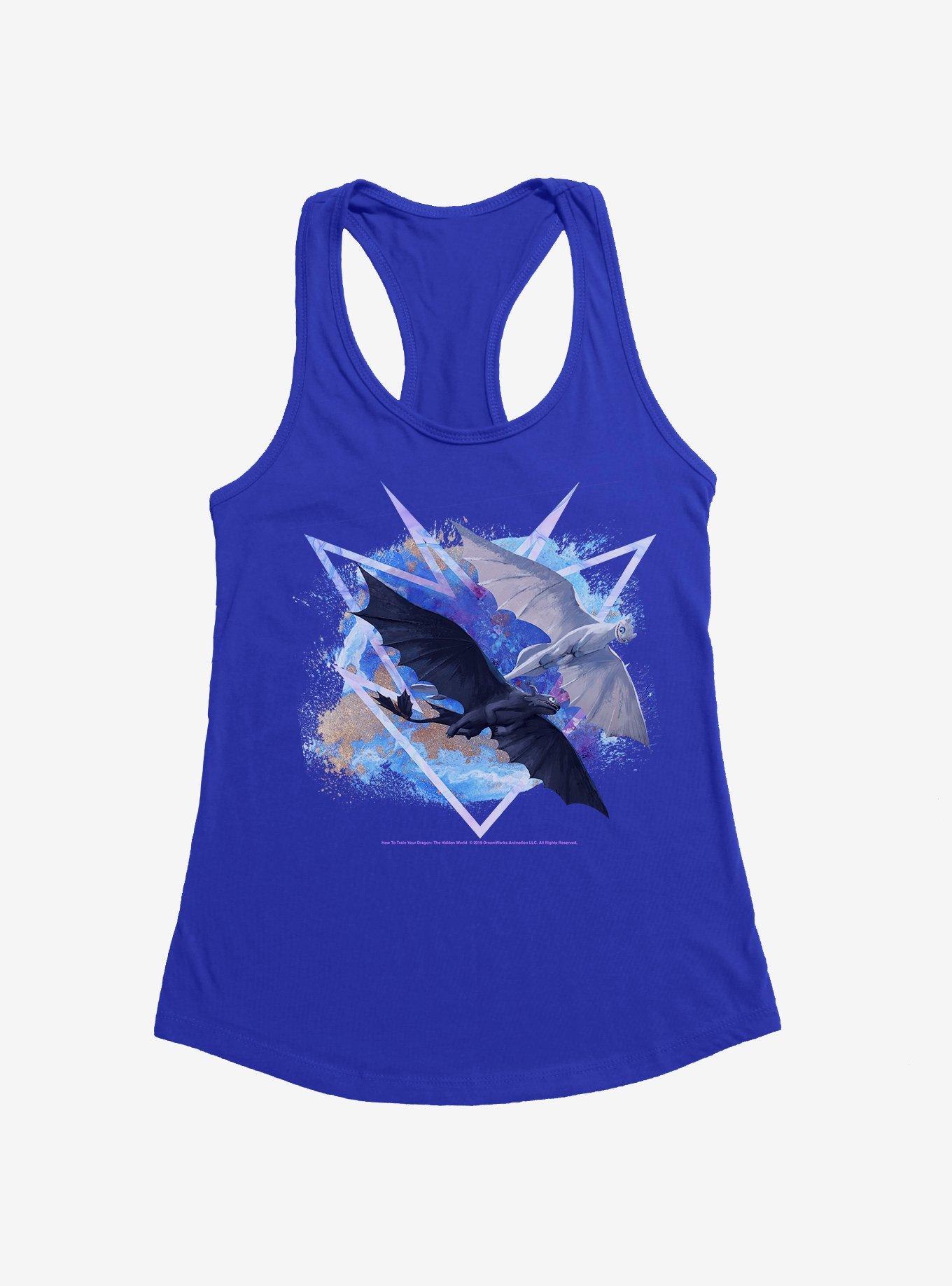 How To Train Your Dragon Night & Light Flying Dragons Girls Tank, , hi-res