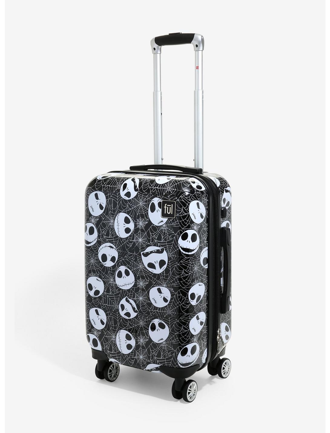 FUL The Nightmare Before Christmas Jack Head Hard-Sided 21 Inch Carry-On Rolling Luggage, , hi-res