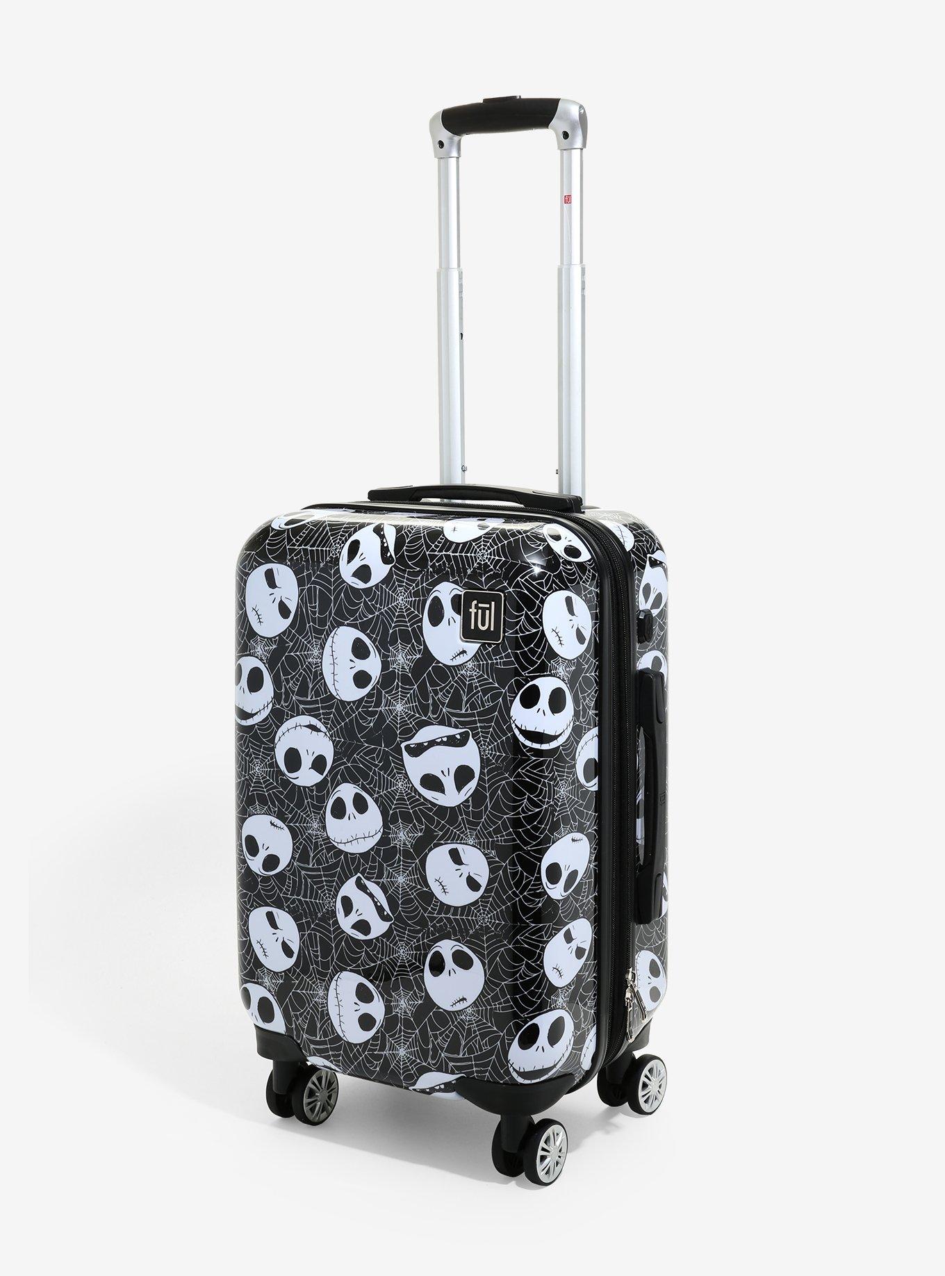 FUL The Nightmare Before Christmas Jack Head Hard-Sided 21 Inch Carry-On Rolling Luggage, , hi-res