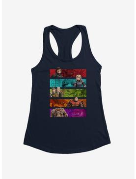 How To Train Your Dragon Character Bars Girls Tank, MIDNIGHT NAVY, hi-res