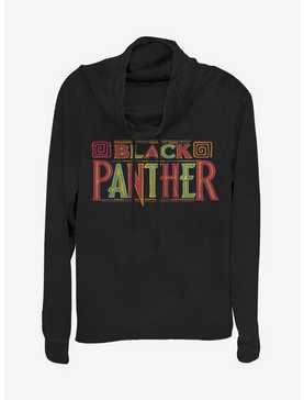 Marvel Black Panther Home Town Logo Cowlneck Long-Sleeve Girls Top, , hi-res