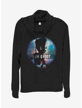 Marvel Guardians of the Galaxy Star Groot Cowlneck Long-Sleeve Girls Top, , hi-res