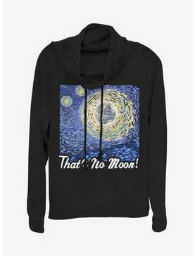 Star Wars Not A Moon Cowlneck Long-Sleeve Girls Top, , hi-res