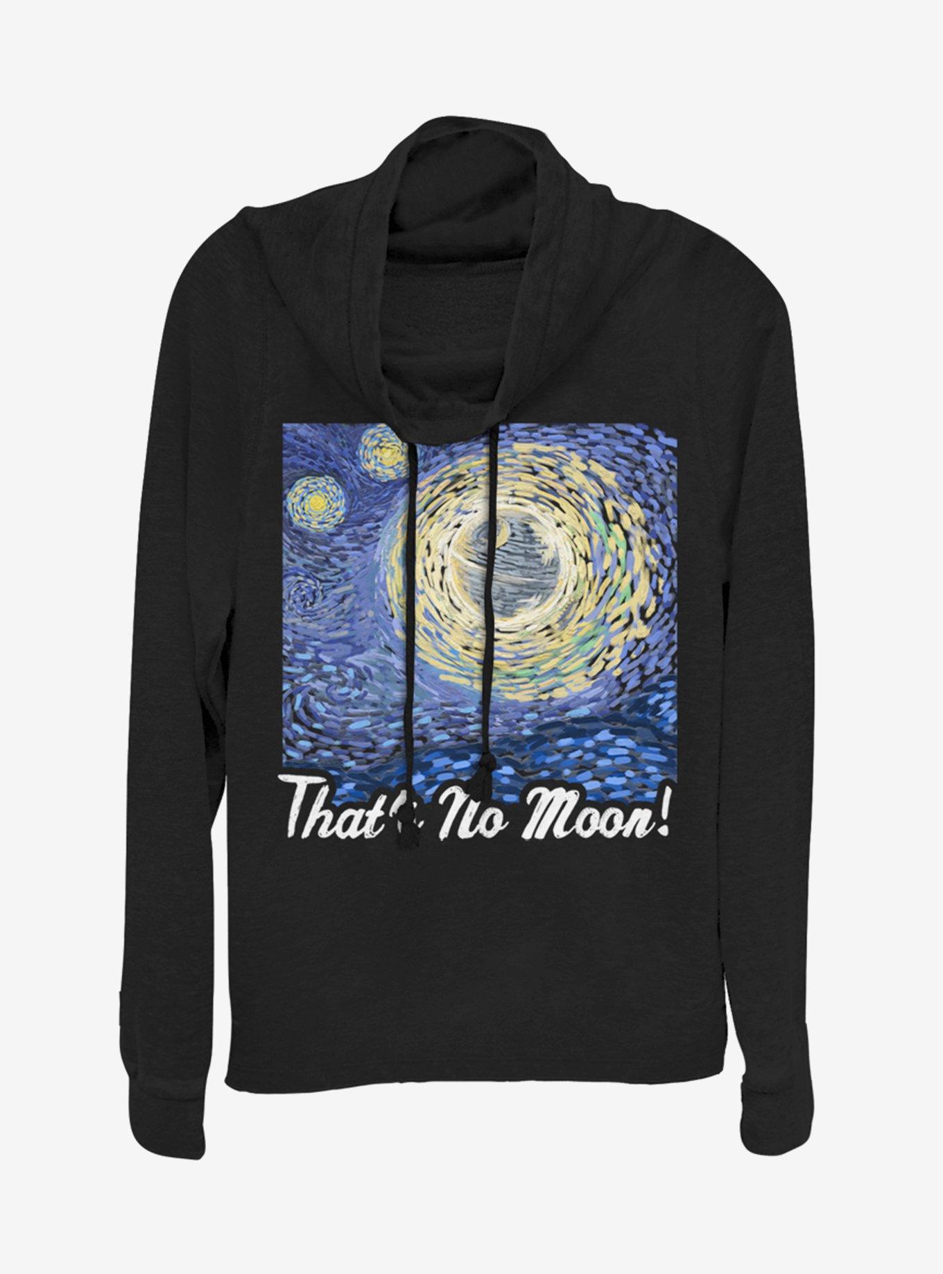 Star Wars Not A Moon Cowlneck Long-Sleeve Girls Top, , hi-res