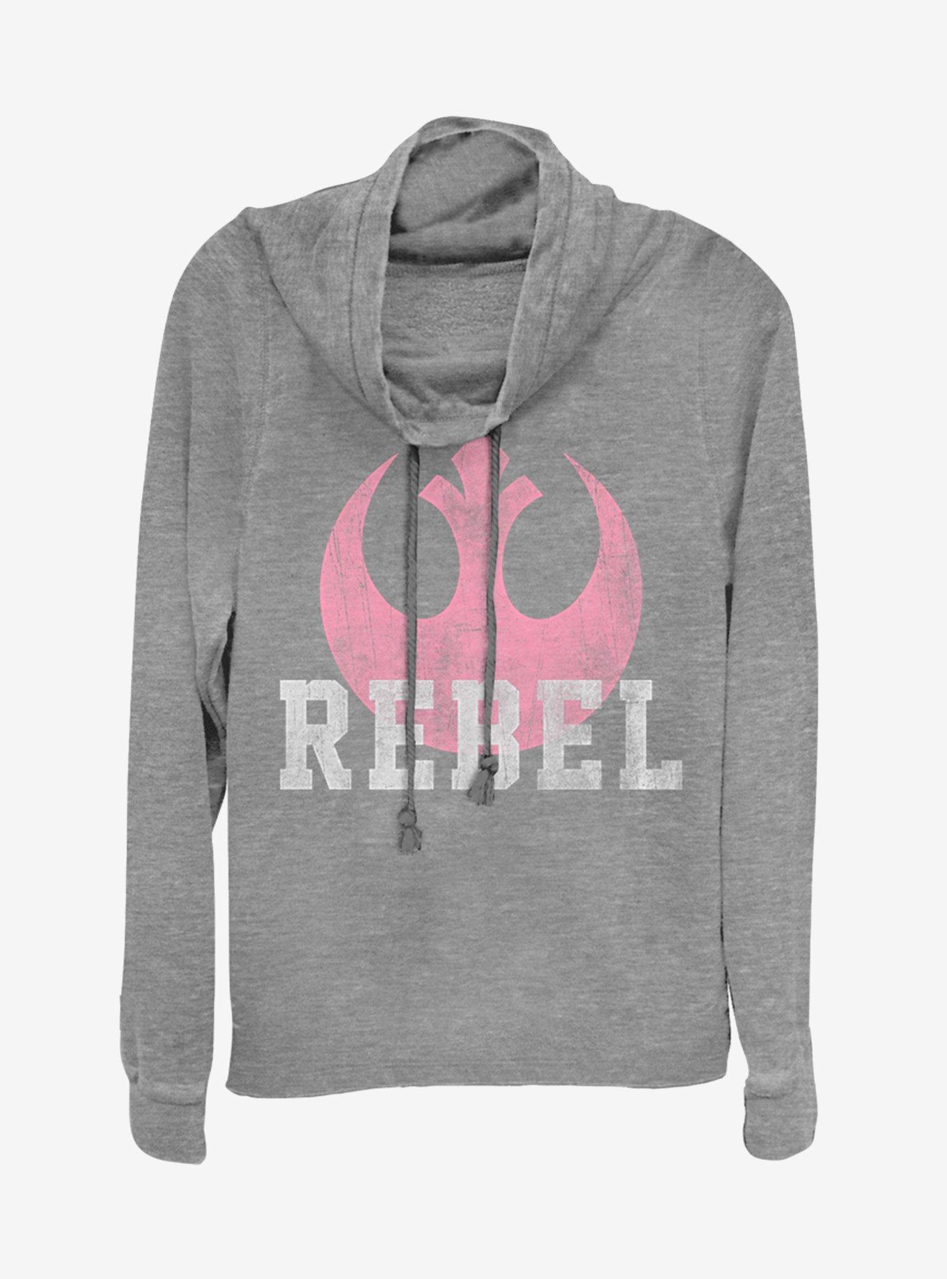 Star Wars Desert Lace Cowlneck Long-Sleeve Girls Top, , hi-res