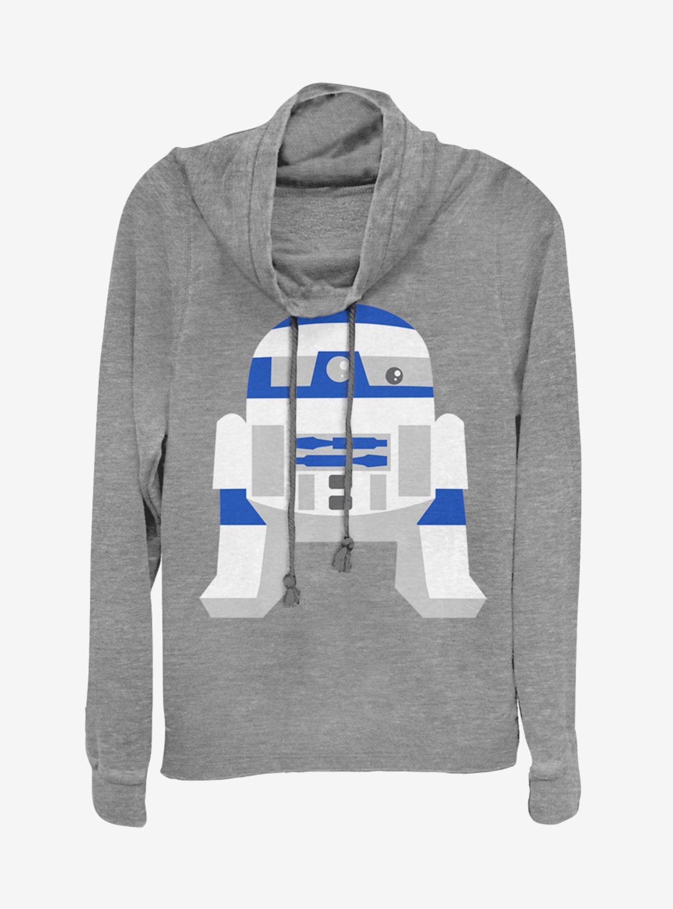 Star Wars R2 Qtee Cowlneck Long-Sleeve Girls Top, , hi-res