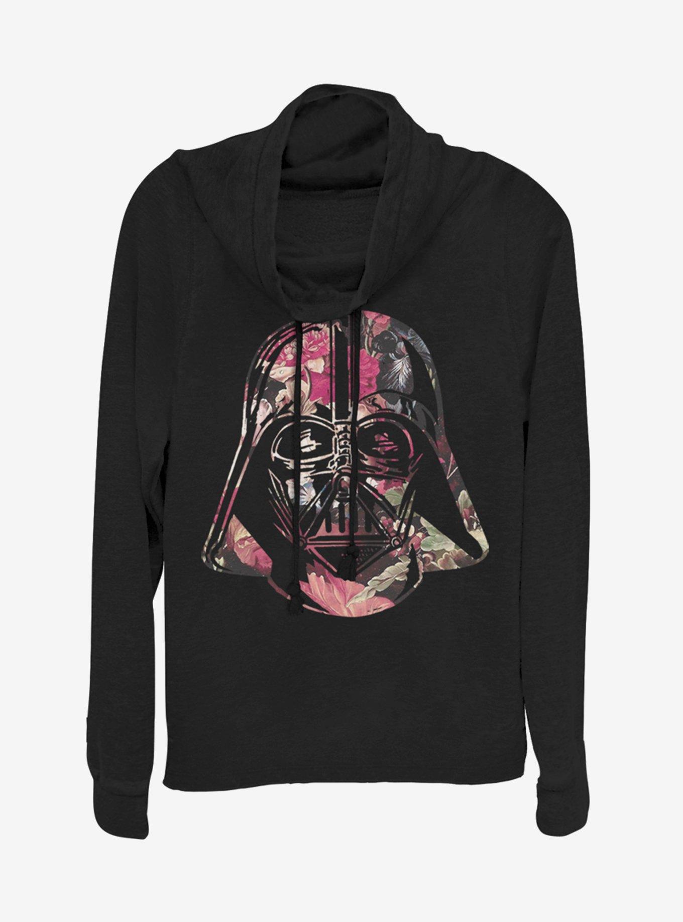 Star Wars Antique Vader Cowlneck Long-Sleeve Girls Top, , hi-res