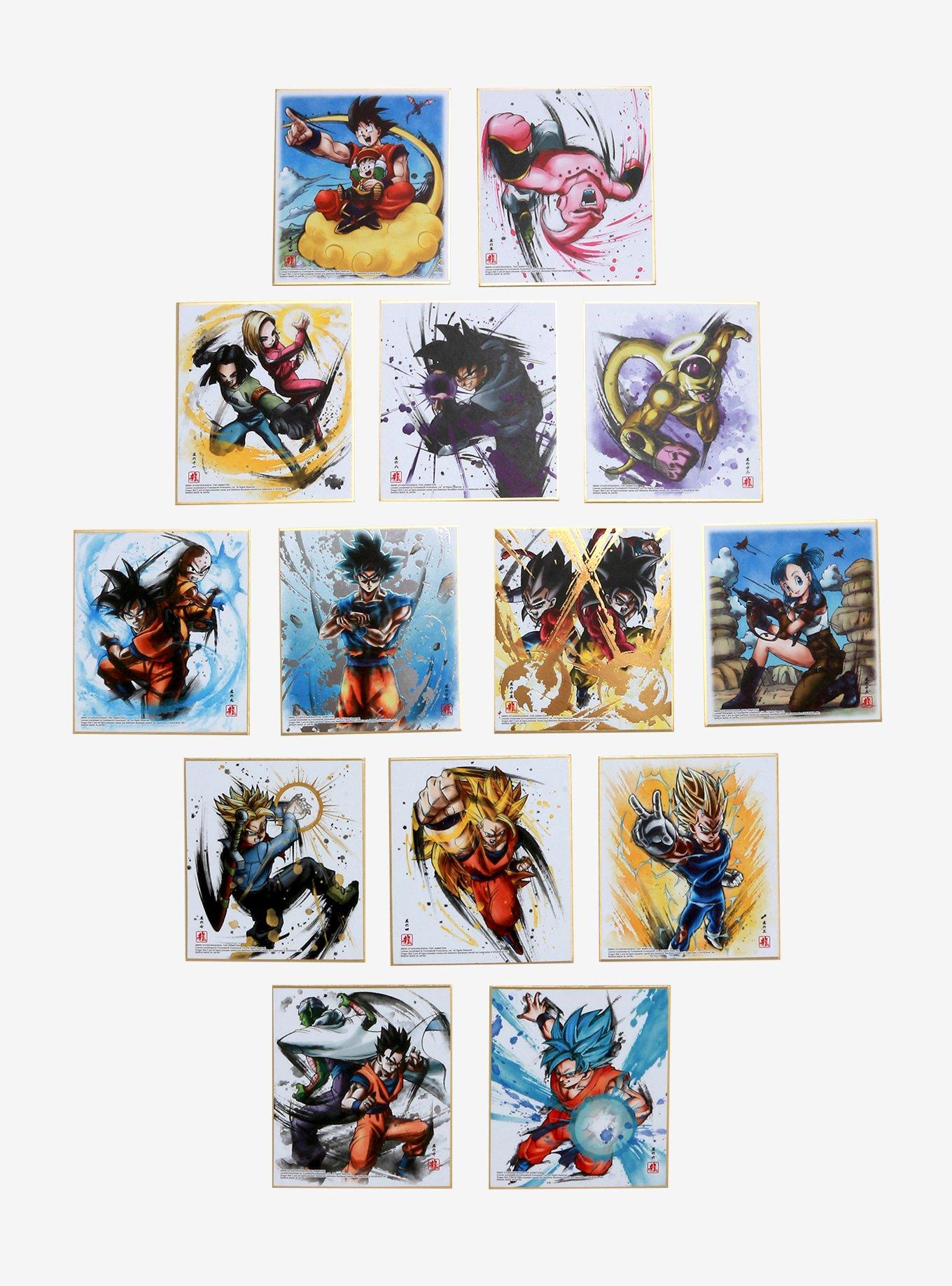 Bandai Dragon Ball Super Shikishi Art Best Collection Blind Bag Art Posters, , hi-res