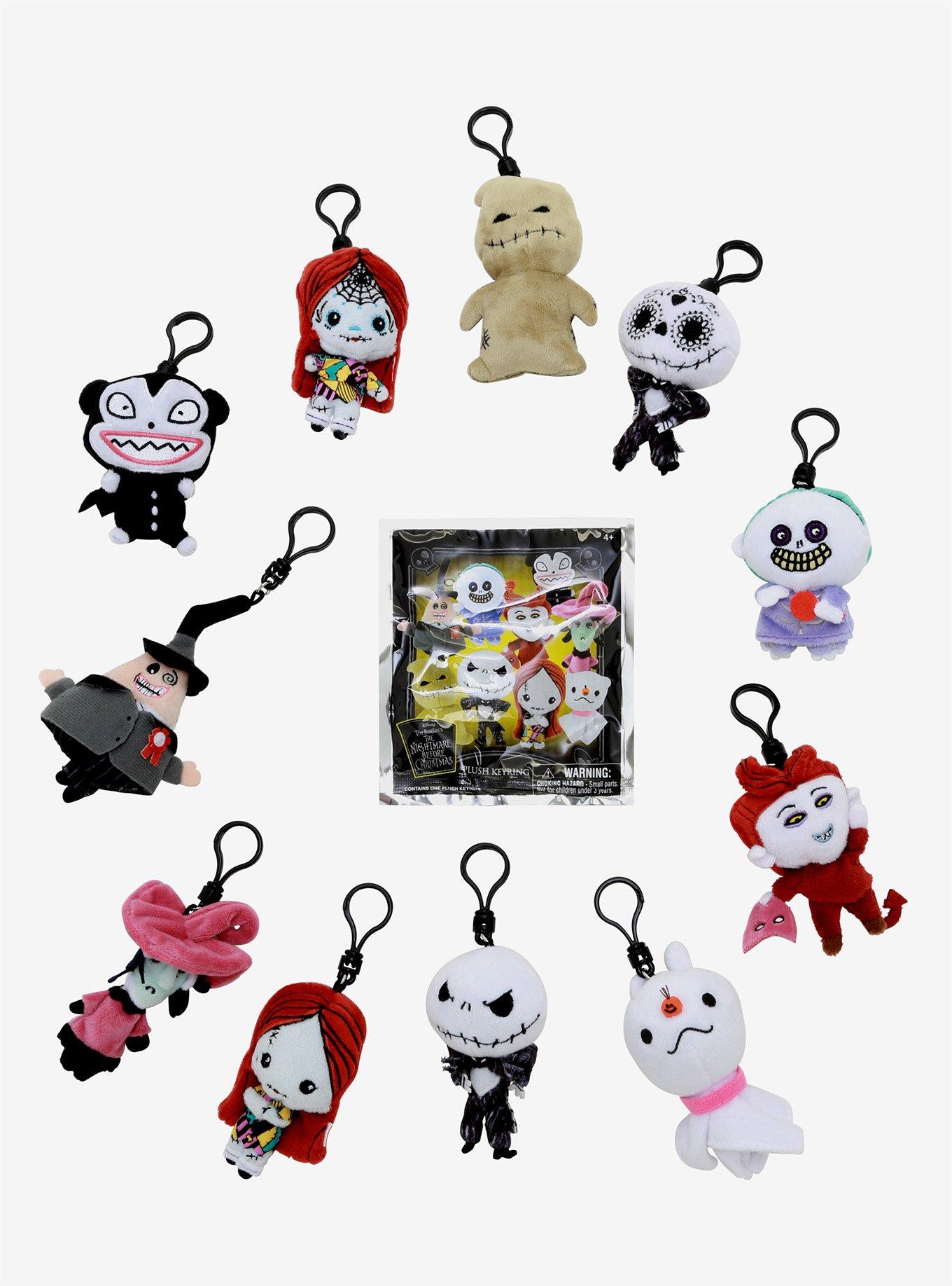 The Nightmare Before Christmas Blind Bag Plush Key Chain Hot Topic