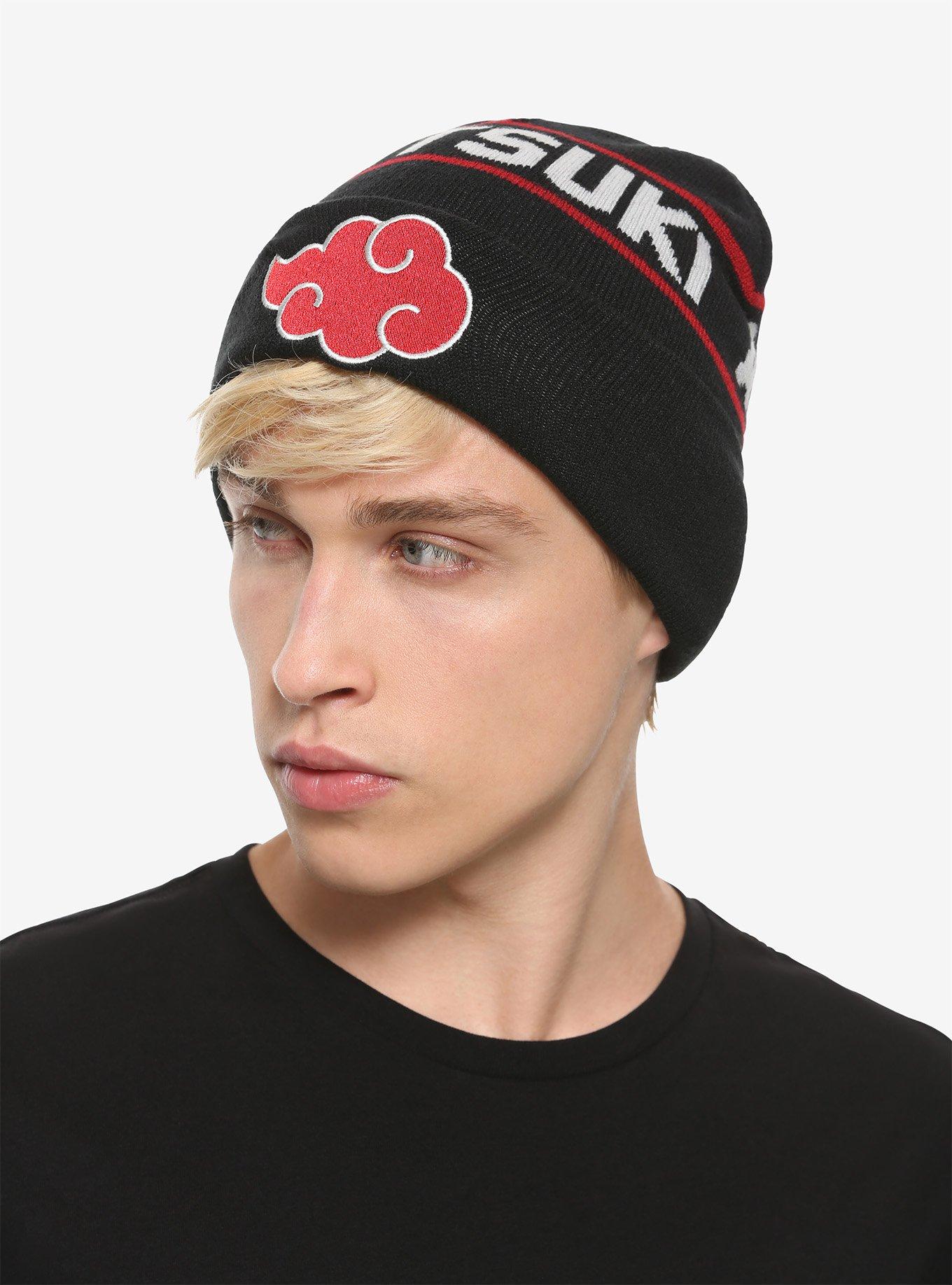 Naruto Shippuden Akatsuki Leaf Village Reversible Watchman Beanie, , hi-res