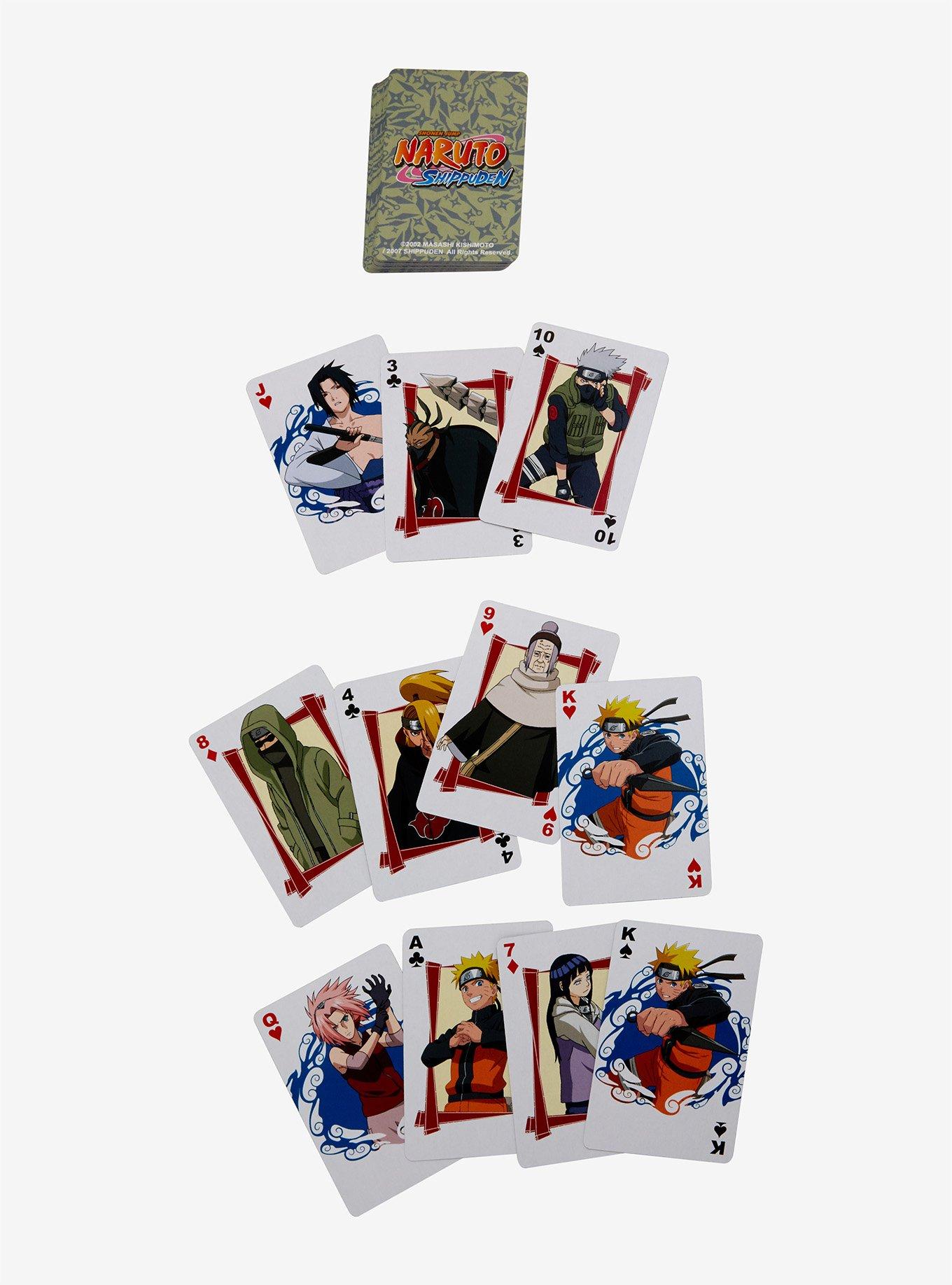 Naruto Shippuden Playing Cards Hot Topic