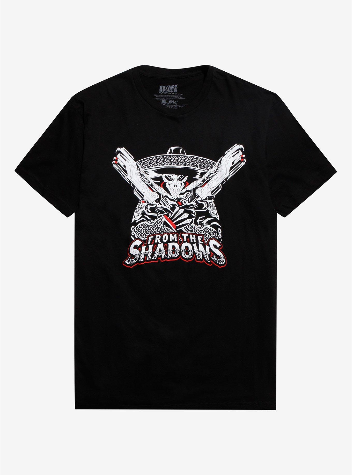 Overwatch From The Shadows T-Shirt, WHITE, hi-res