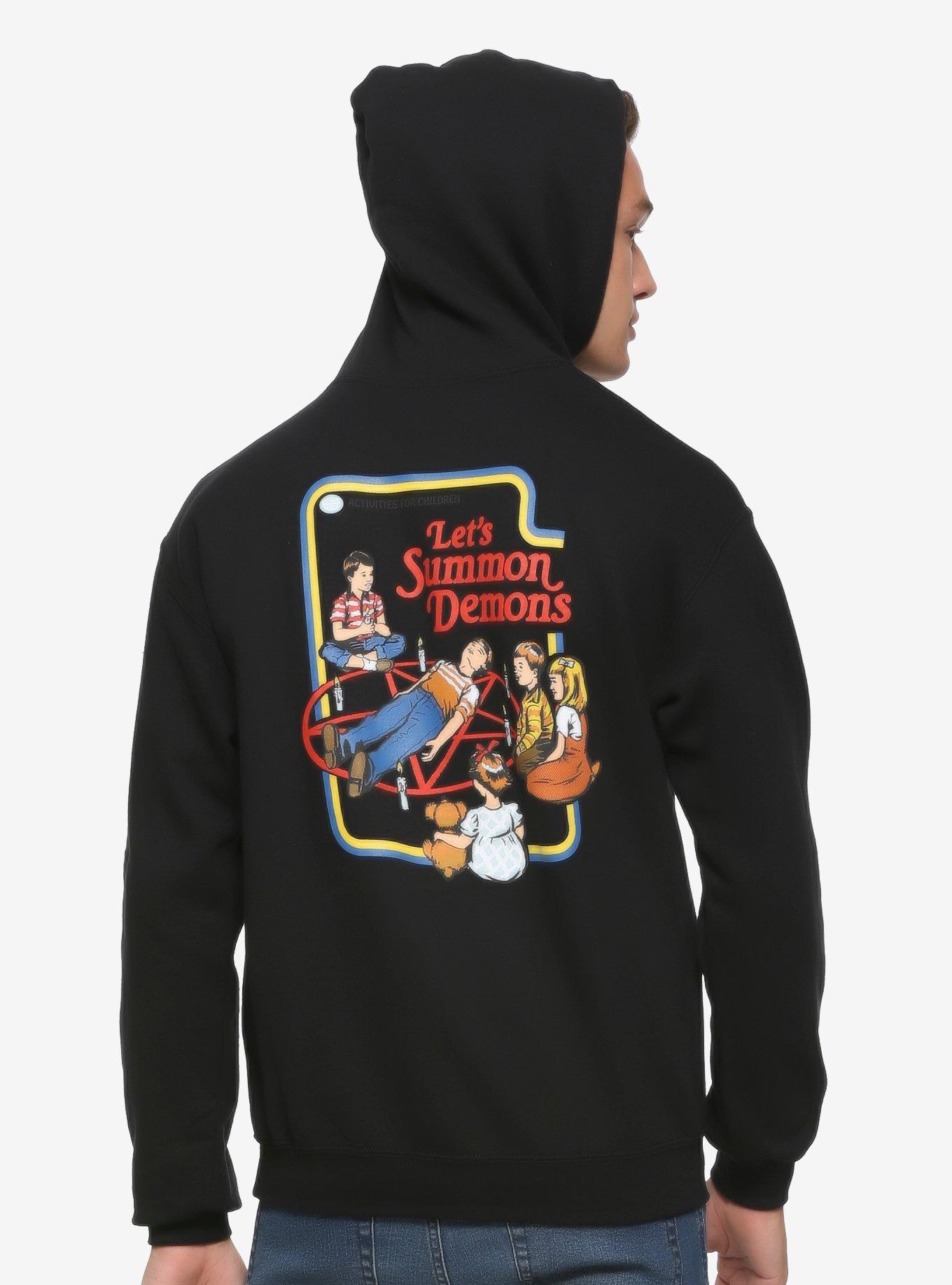 Let s Summon Demons Hoodie By Steven Rhodes Hot Topic Exclusive