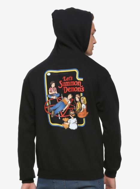 Let's Summon Demons Hoodie By Steven Rhodes Hot Topic Exclusive | Hot Topic