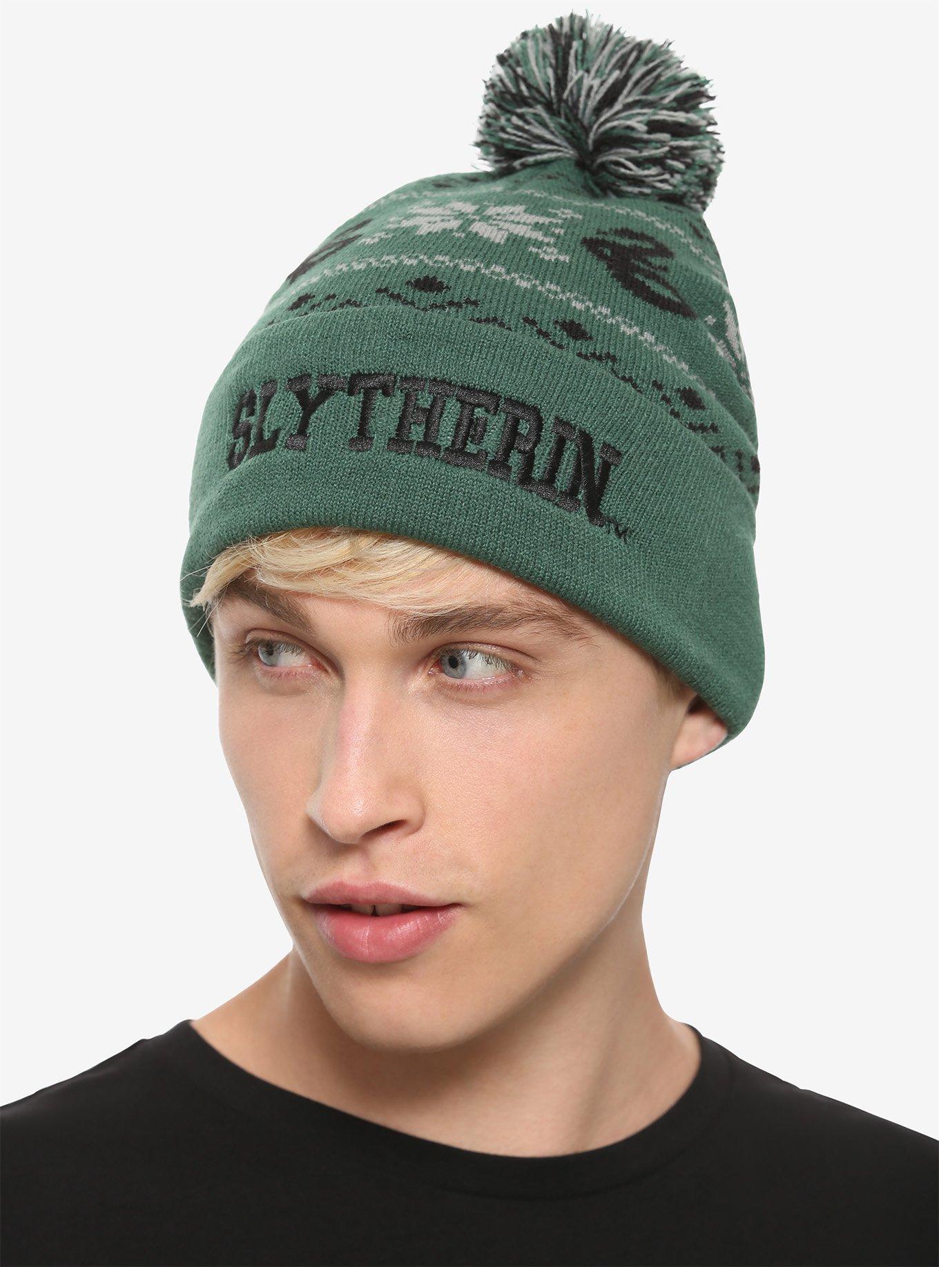 Harry Potter Slytherin Pom Beanie, , hi-res