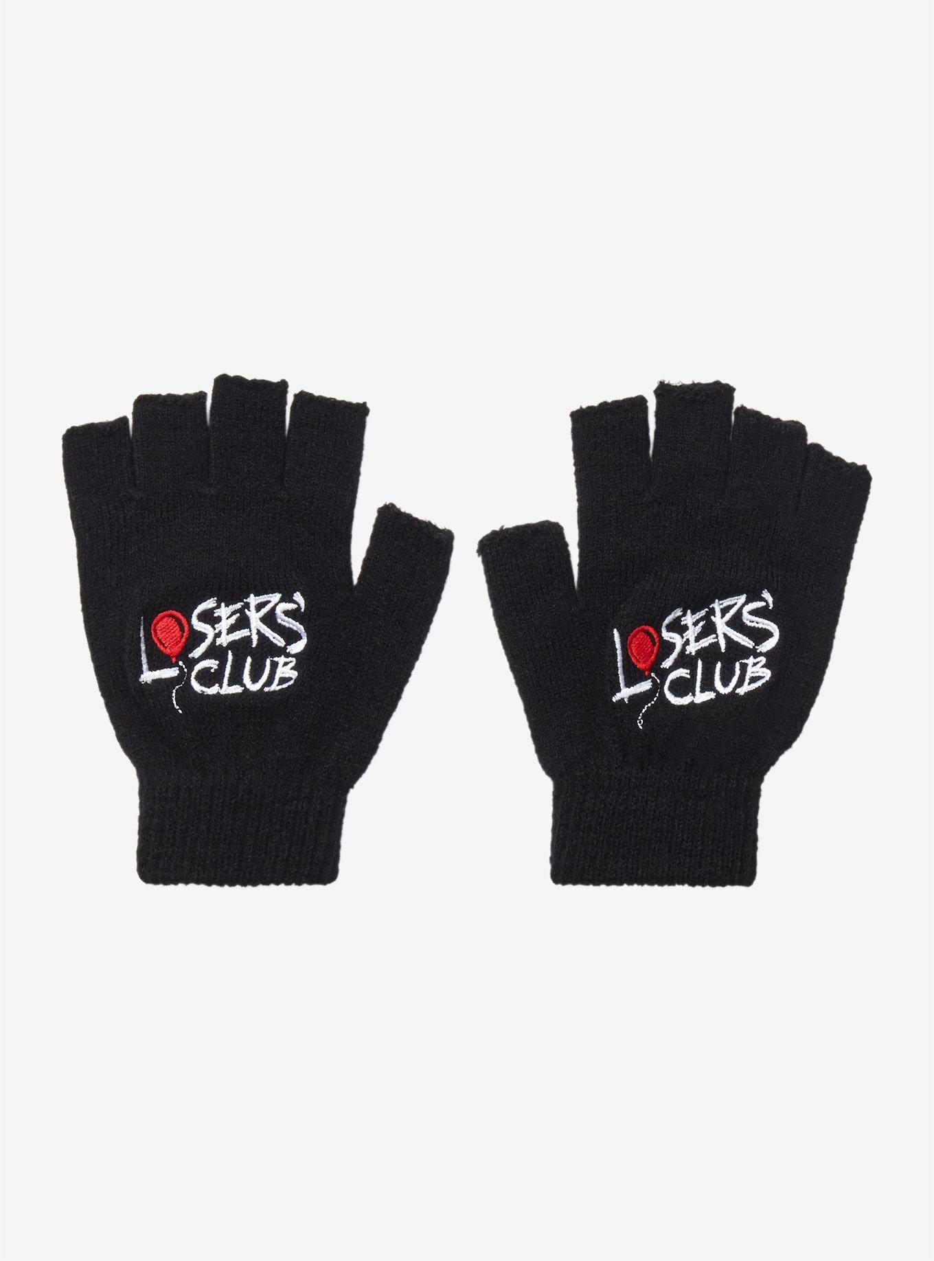 IT Losers Club Fingerless Gloves, , hi-res