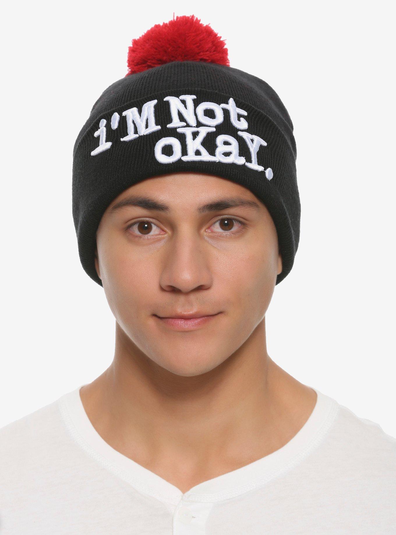 My Chemical Romance I'm Not Okay Pom Beanie, , hi-res