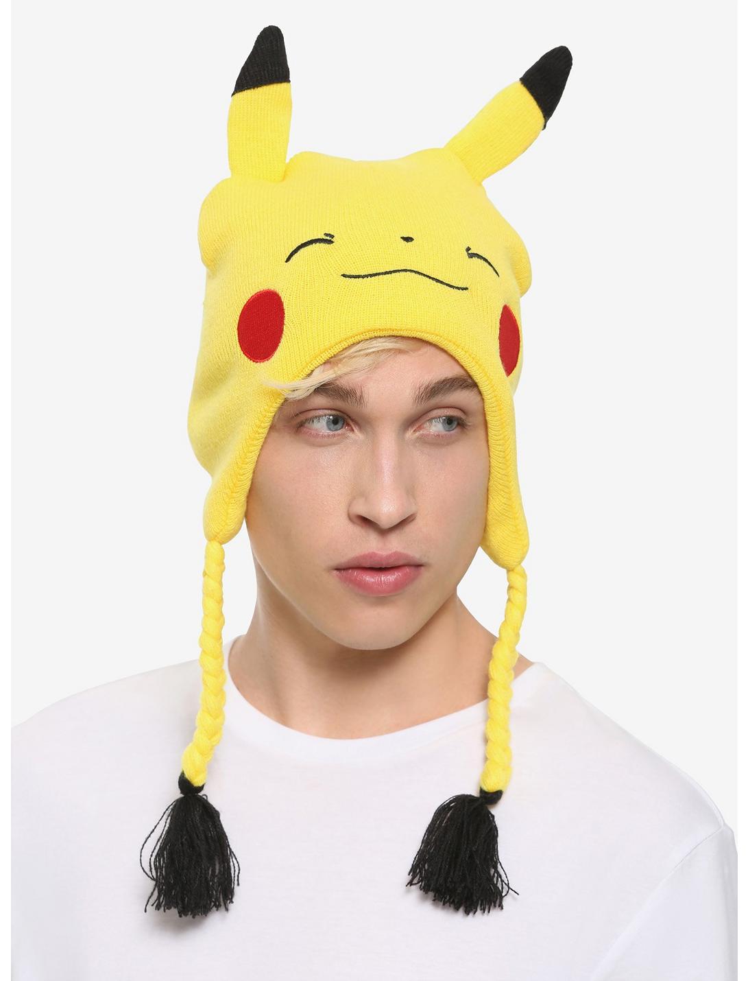 Pokemon Pikachu Tassel Beanie, , hi-res