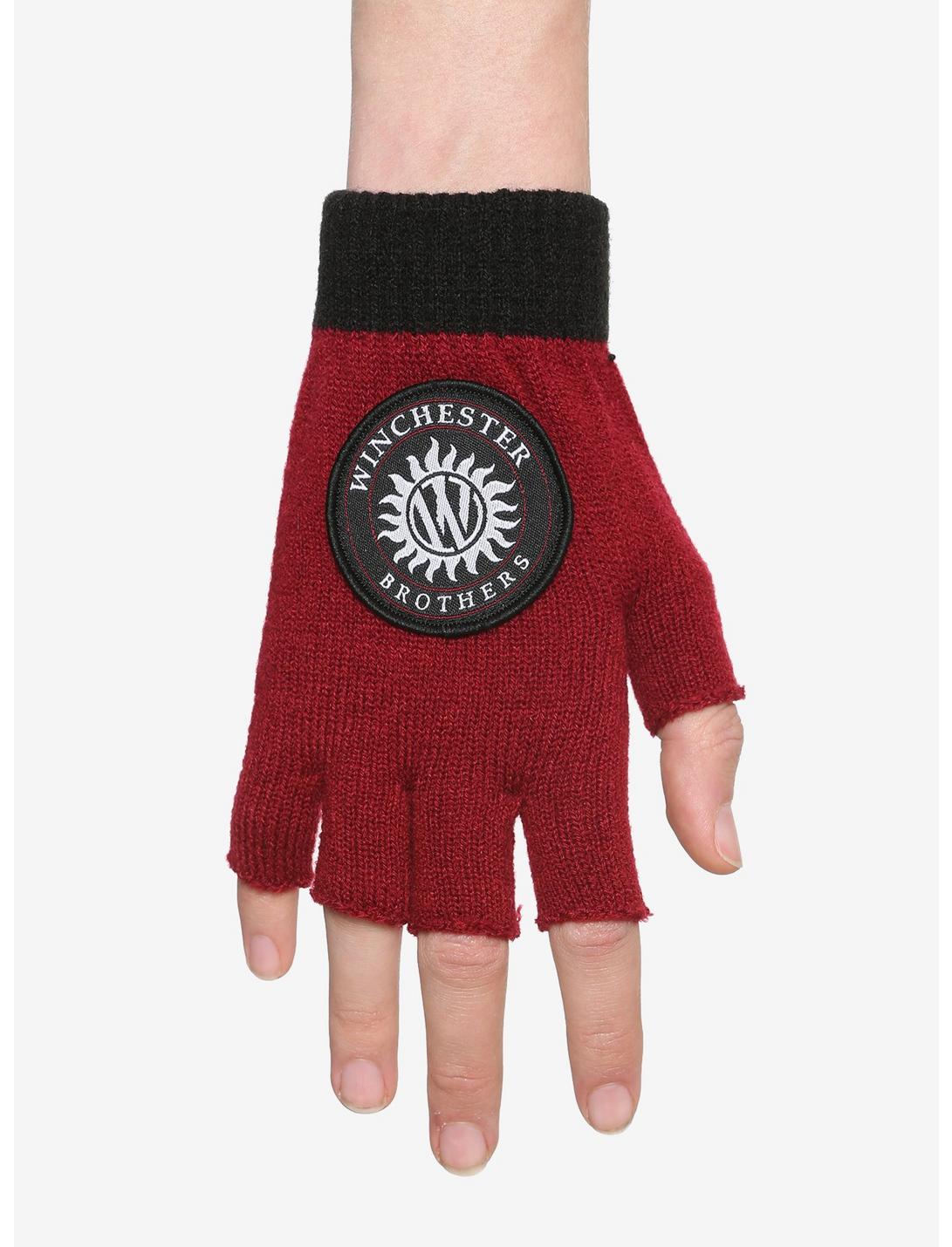 Supernatural Winchester Brothers Fingerless Gloves, , hi-res