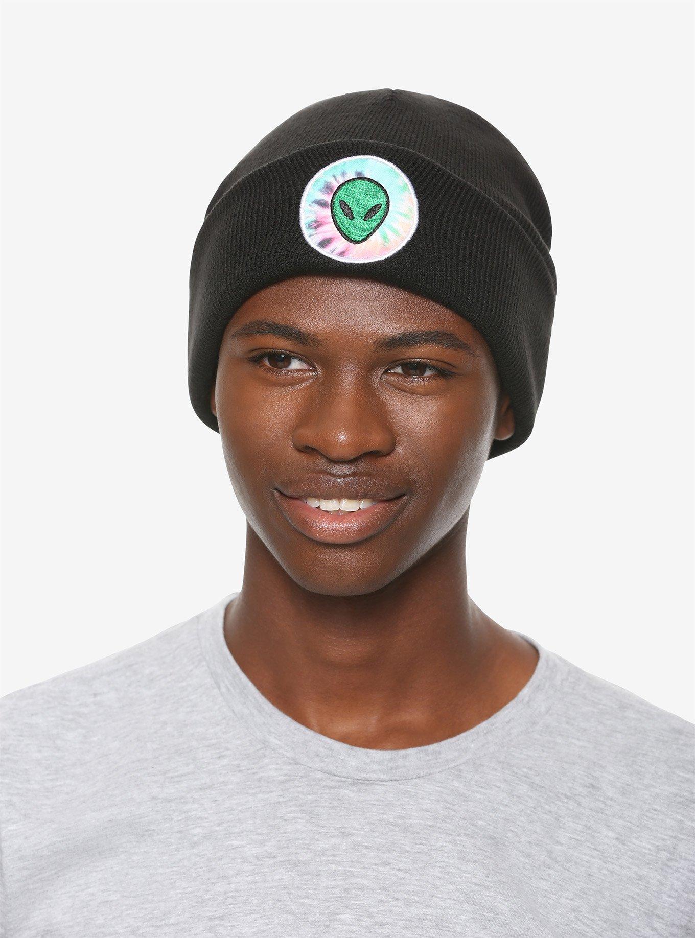 Alien Tie-Dye Watchman Beanie, , hi-res