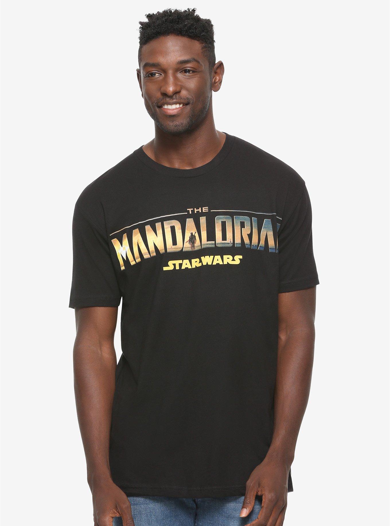 Star Wars The Mandalorian T-Shirt - BoxLunch Exclusive, BLACK, hi-res