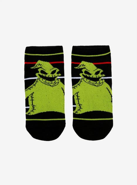 The Nightmare Before Christmas Oogie Bogie Neon No-Show Socks | Hot Topic