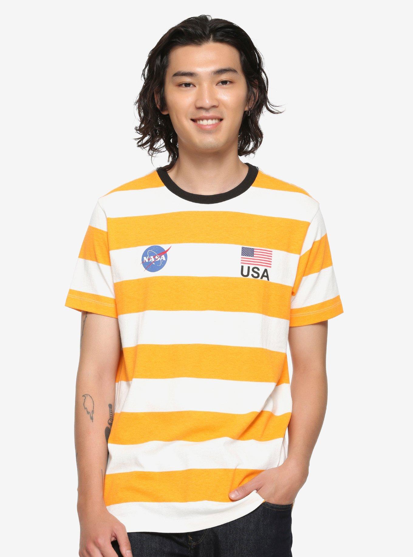 NASA USA Striped T-Shirt, MULTI, hi-res