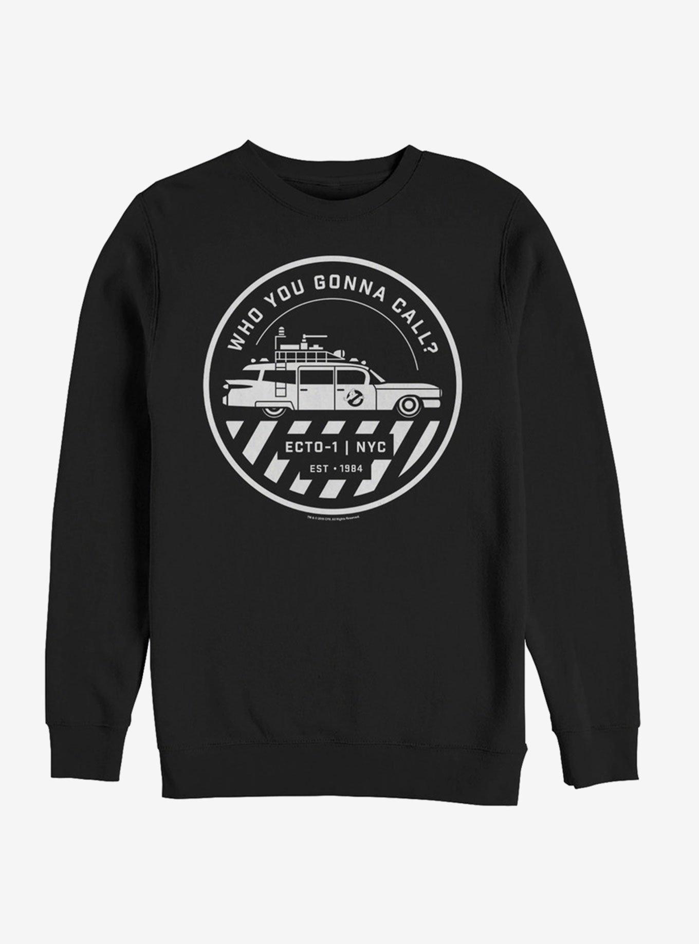 Ghostbusters Ghost Badge Sweatshirt, BLACK, hi-res