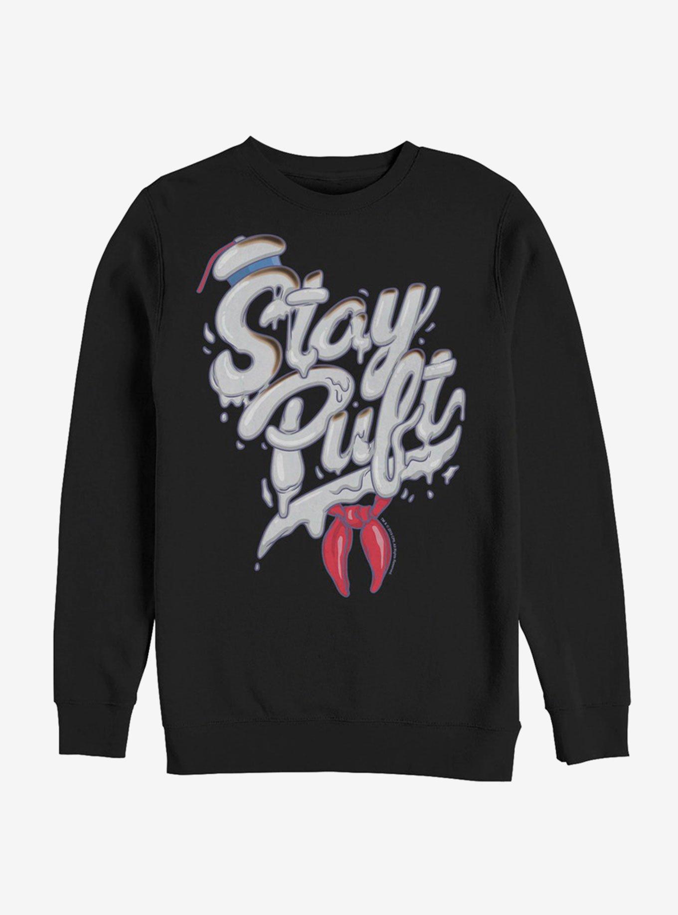 Ghostbusters Stay Puft Sweatshirt, BLACK, hi-res