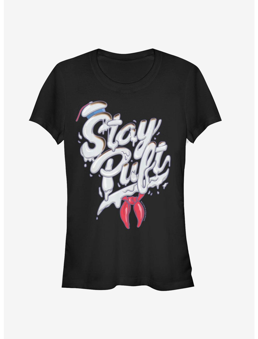 Ghostbusters Stay Puft Girls T-Shirt, BLACK, hi-res