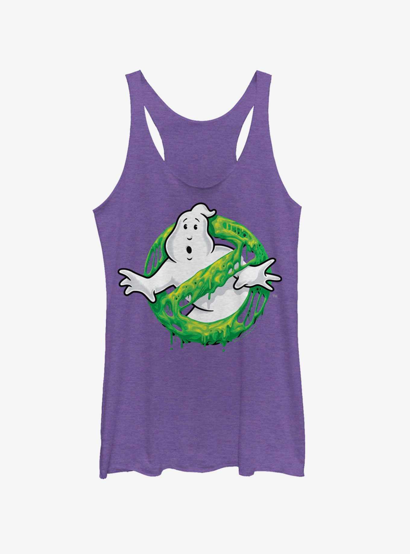 Ghostbusters Ghost Logo Green Slime Girls Tank, , hi-res
