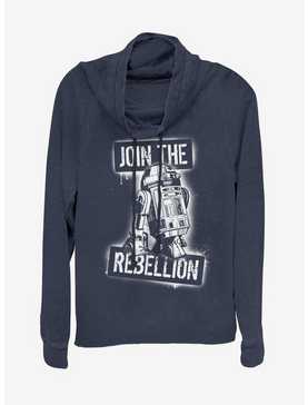 Star Wars Join the Rebels Cowlneck Long-Sleeve Womens Top, , hi-res