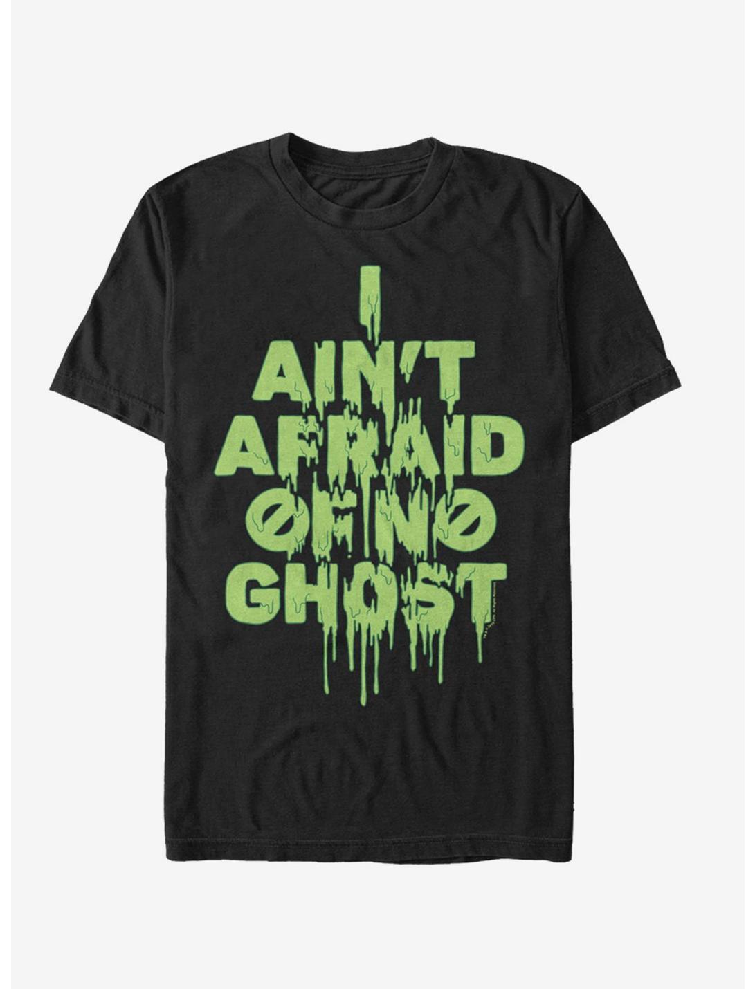 Ghostbusters Ain't Afraid Slime T-Shirt, BLACK, hi-res