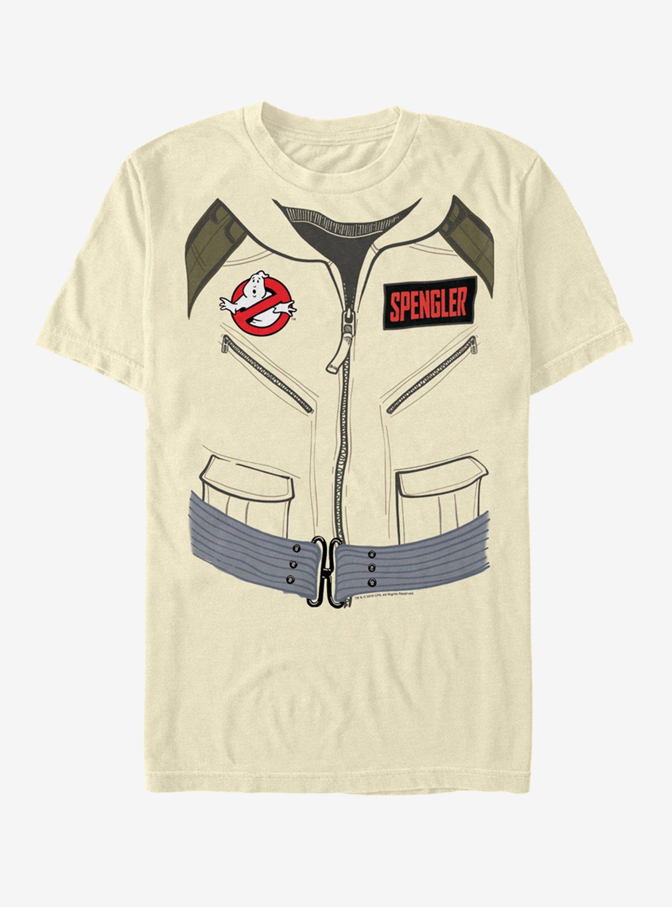 Ghostbusters Costume Spengler T-Shirt, NATURAL, hi-res