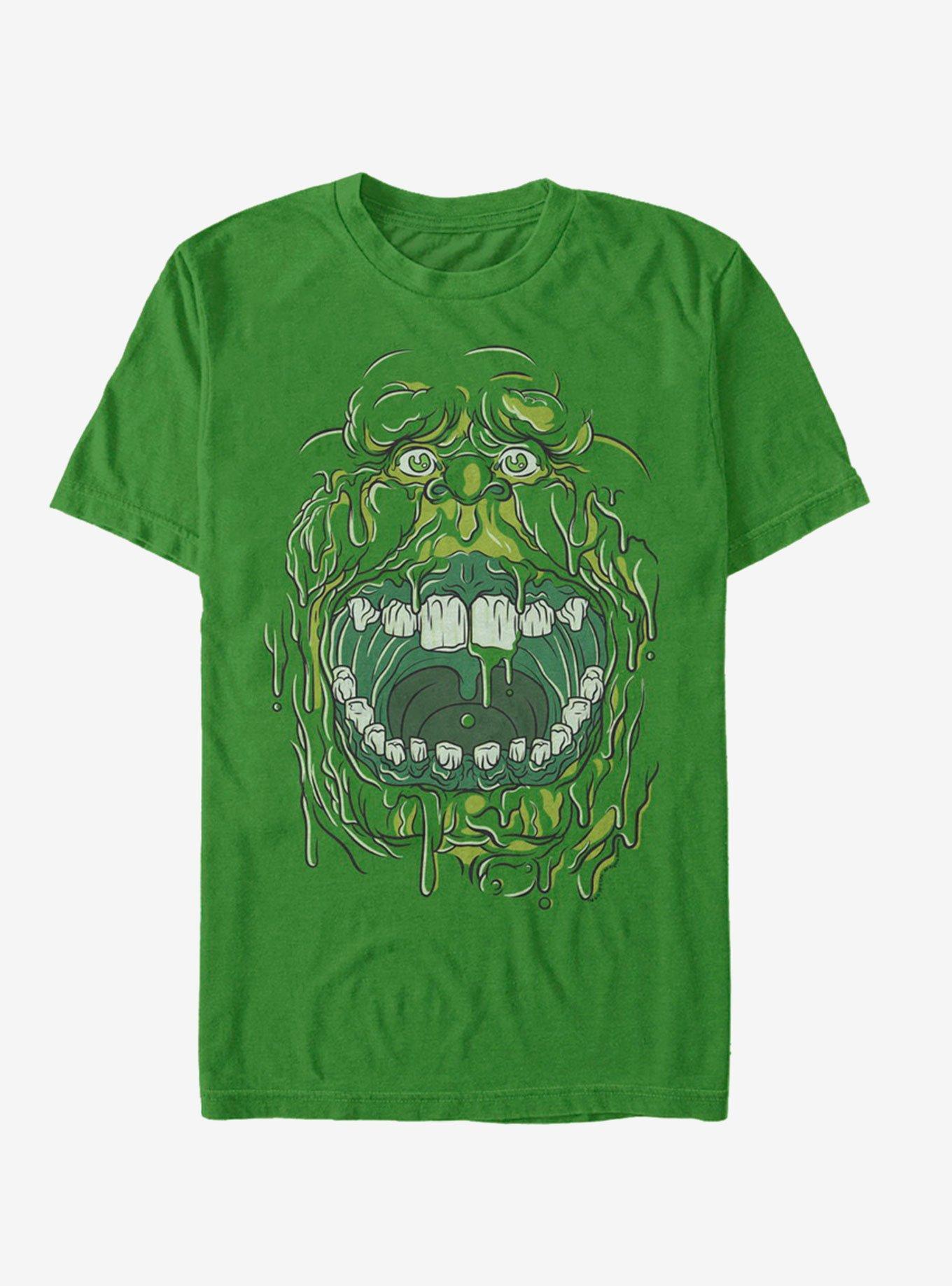 Ghostbusters Slimer Face Costume T-Shirt, KELLY, hi-res