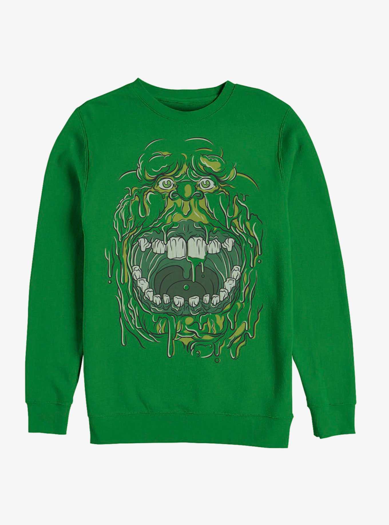 Ghostbusters Slimer Face Costume Sweatshirt, , hi-res