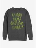Ghostbusters Who You Gonna Call Doodle Sweatshirt, CHAR HTR, hi-res