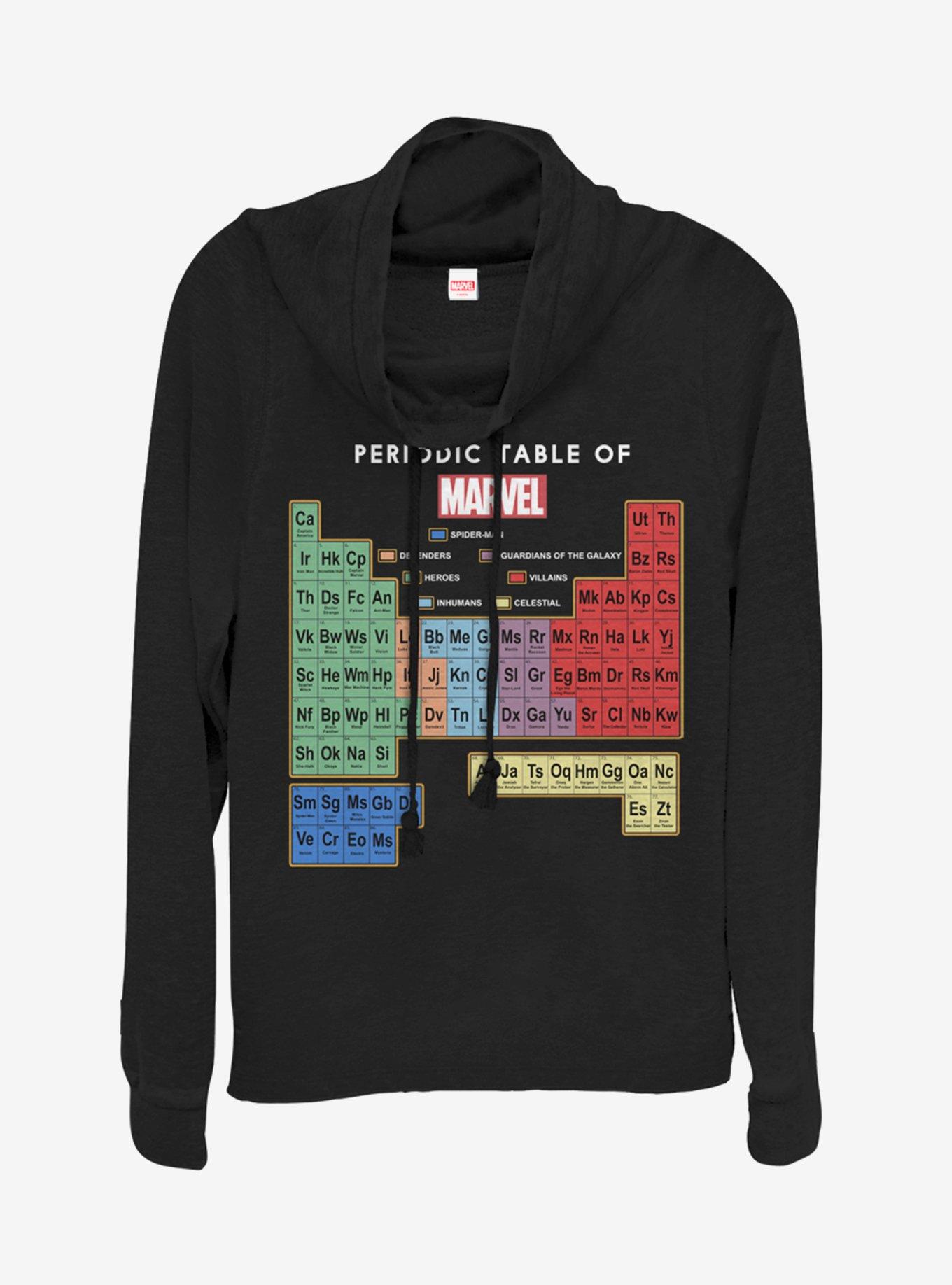 Marvel Learn Heroes Cowlneck Long-Sleeve Girls Top, , hi-res