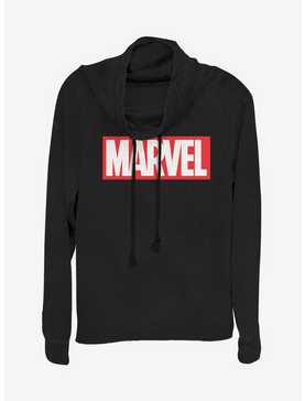 Marvel Marvel Brick Cowlneck Long-Sleeve Girls Top, , hi-res