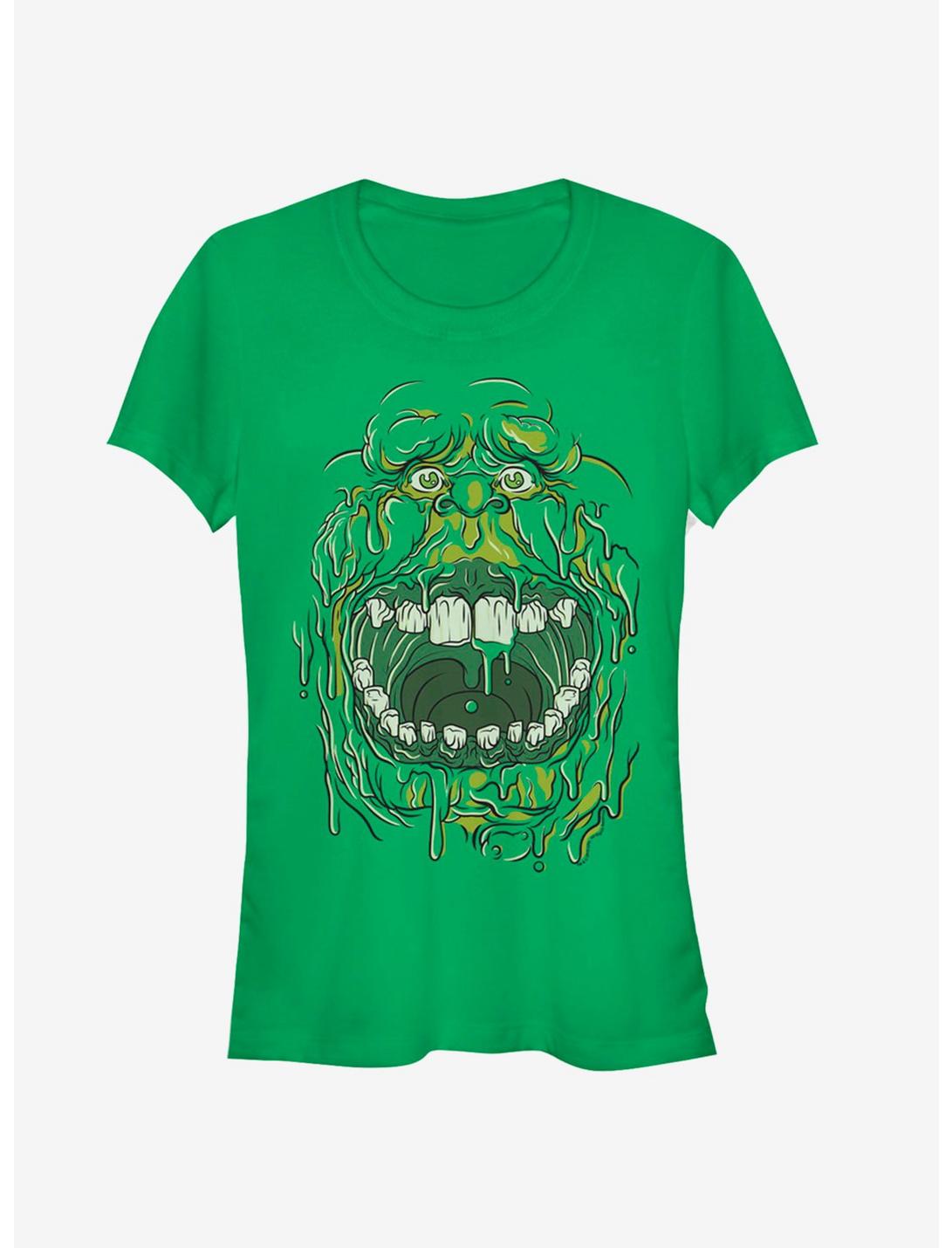 Ghostbusters Slimer Face Costume Girls T-Shirt, KELLY, hi-res