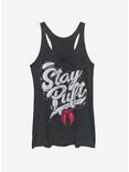 Ghostbusters Stay Puft Girls Tank, BLK HTR, hi-res