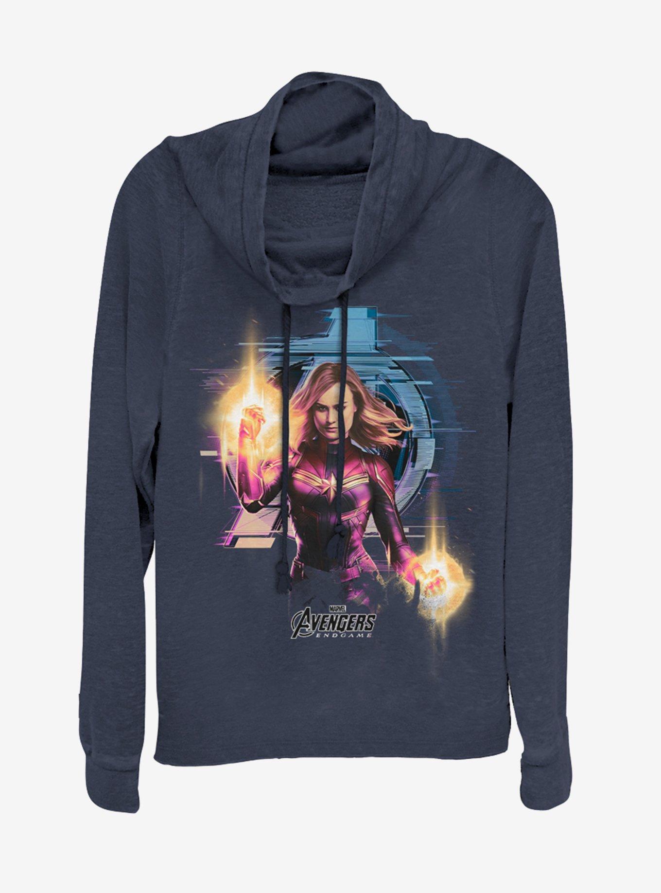 Marvel Avengers: Endgame Avenger Marvel Cowlneck Long-Sleeve Womens Top, , hi-res