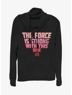 Star Wars Strong Force Cowlneck Long-Sleeve Womens Top, , hi-res